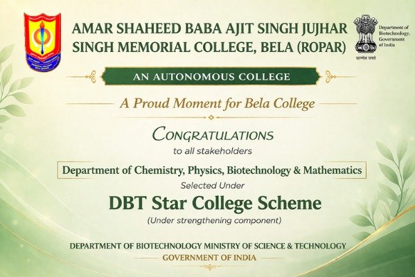 Get Admission at DBT Star College Bela